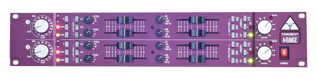 A-Range Dual Channel Strip - Trident Audio Developments