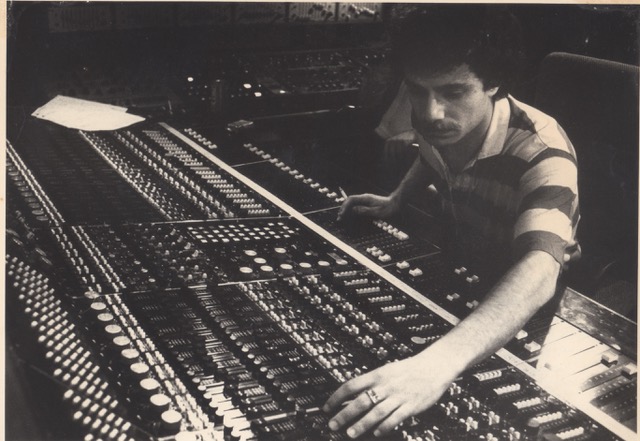 Adam Moseley Mixing Trident Studios B Range Console