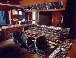 Trident Studios Mix Room in 1978