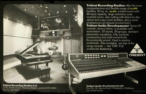 Trident Series 80 Console